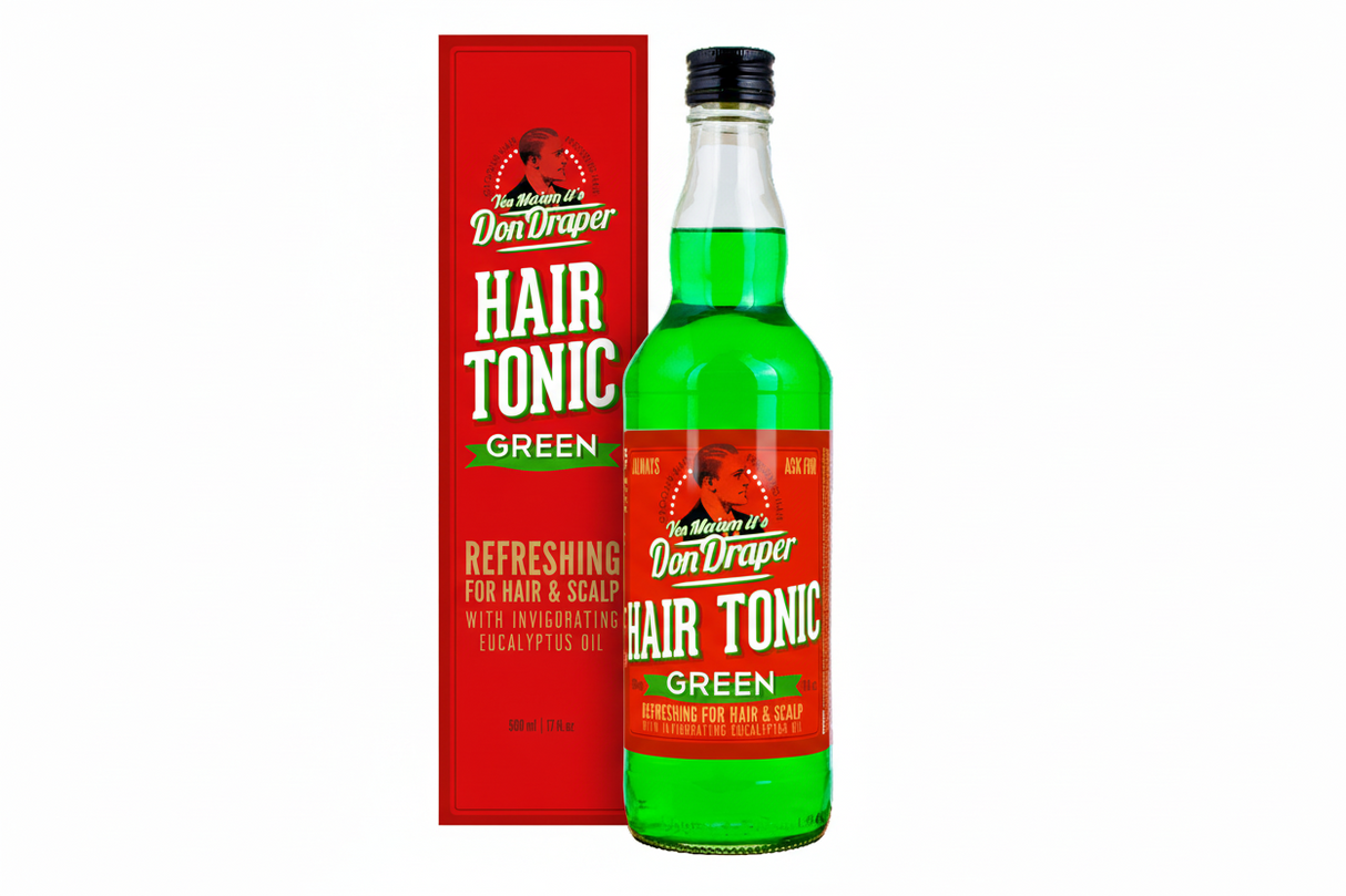 Don Draper Hair Tonic GREEN
