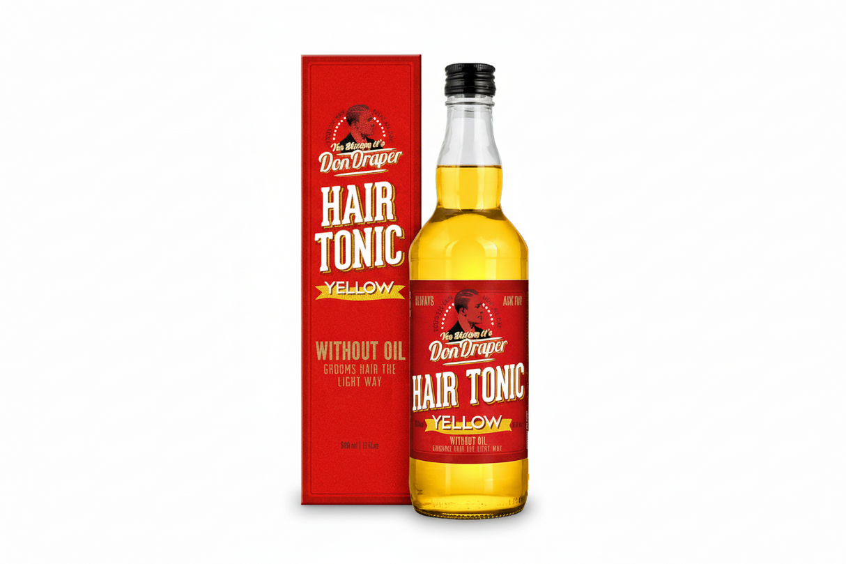 Don Draper Hair Tonic YELLOW