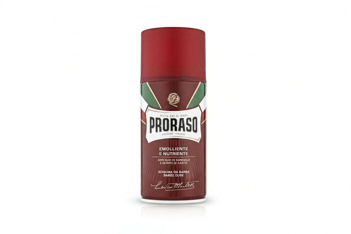 Proraso Rasierschaum für dichte Bärte, rot