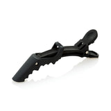Carbon Croco Clip 10 cm, 6 Stück