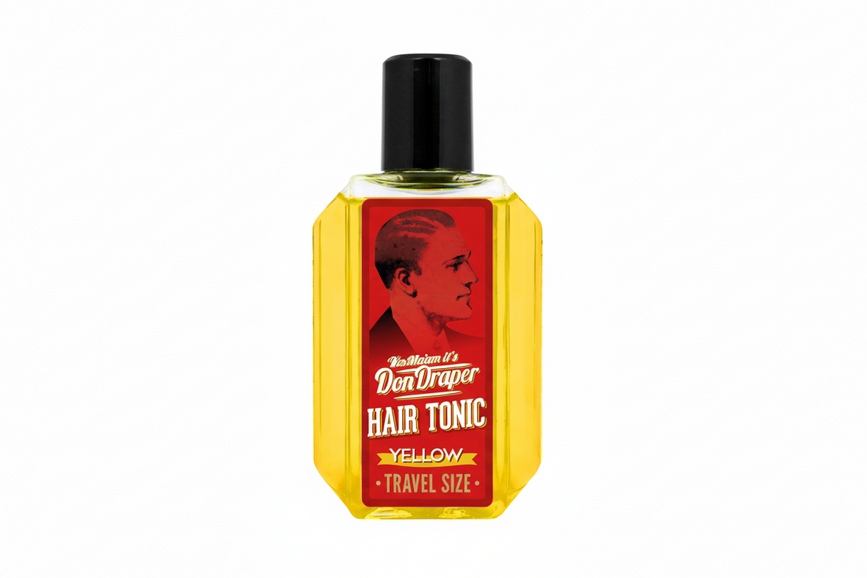 Don Draper Hair Tonic YELLOW Travel Size