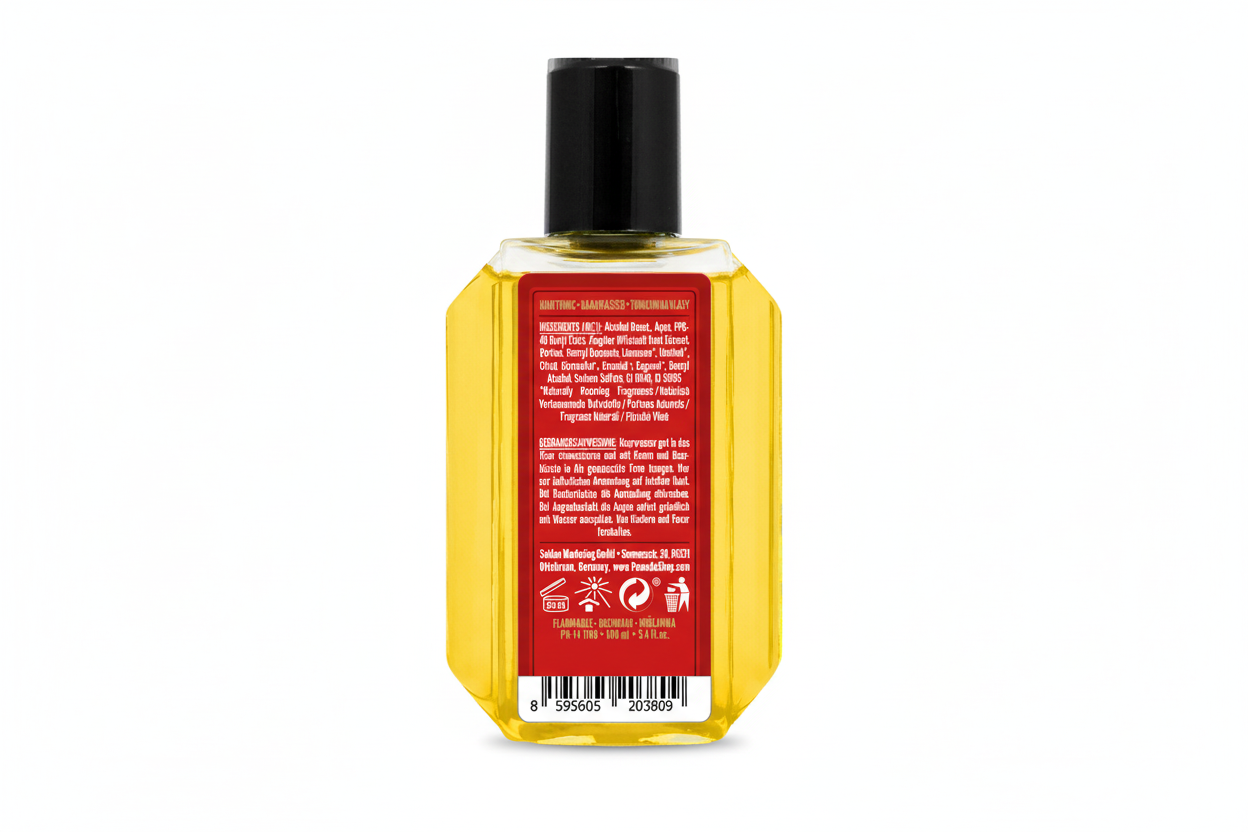 Don Draper Hair Tonic YELLOW Travel Size
