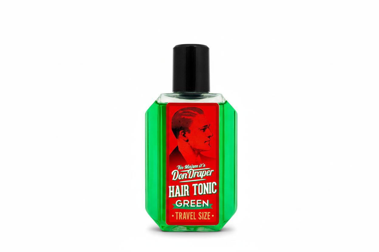 Don Draper Hair Tonic GREEN Travel Size