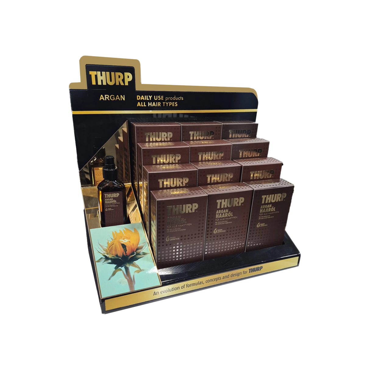 THURP Haaröl Aufsteller