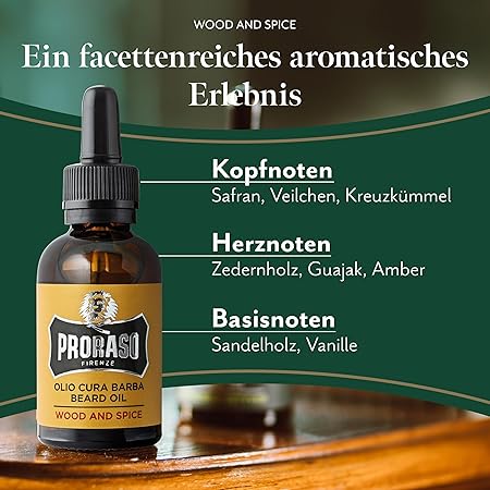 Proraso Bartöl Wood and Spice