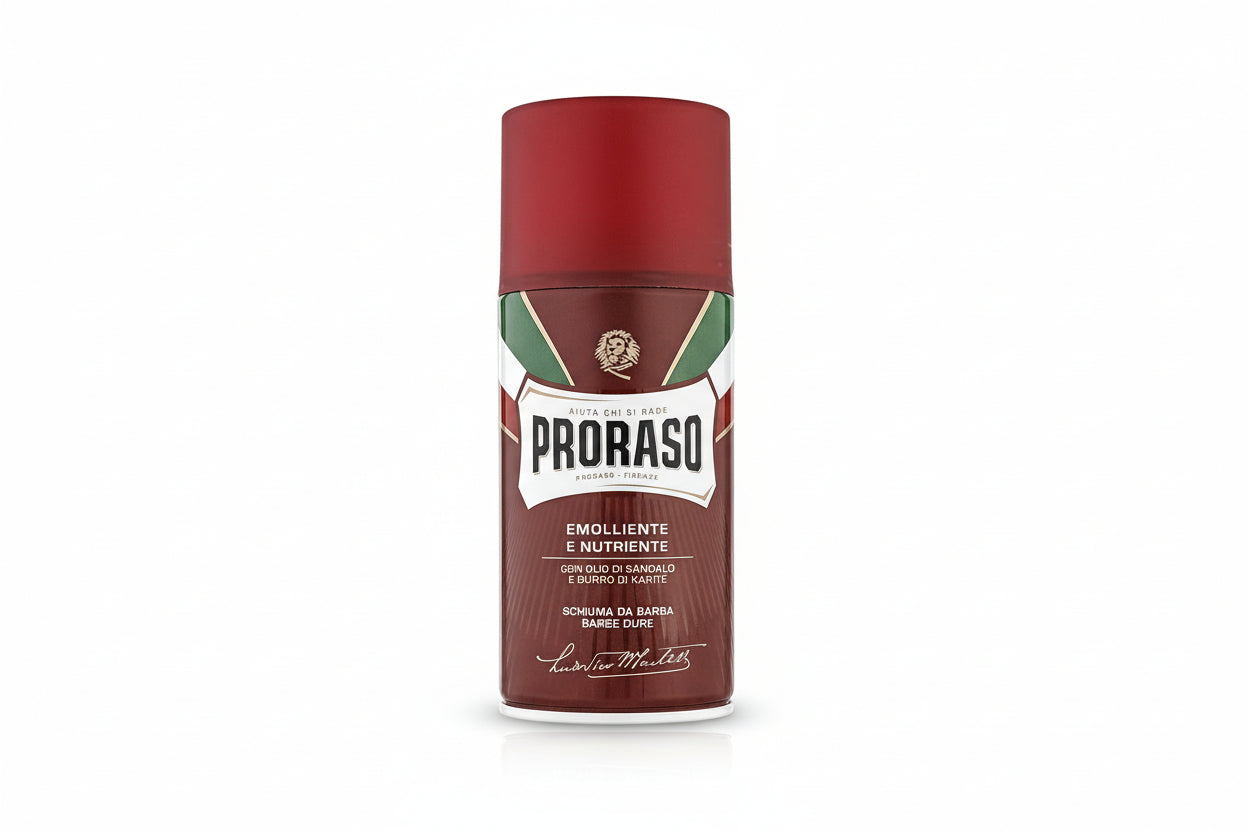 Proraso Rasierschaum für dichte Bärte, rot